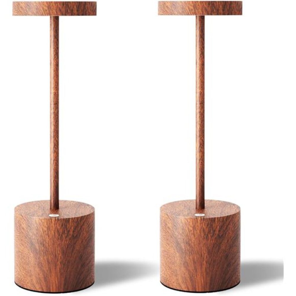 LED Cordless Table Lamps Set of 2,Portable Rechargeable 5000mAh Outdoor Table